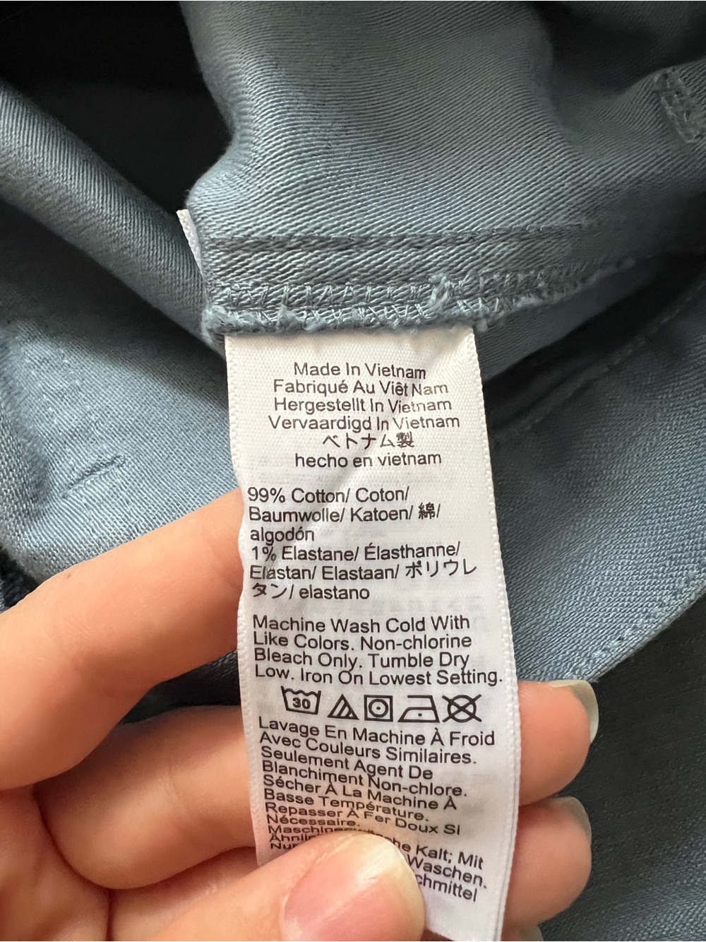 NWT J Crew Wide-Leg Pants in Dusty Blue - Picture 8 of 11